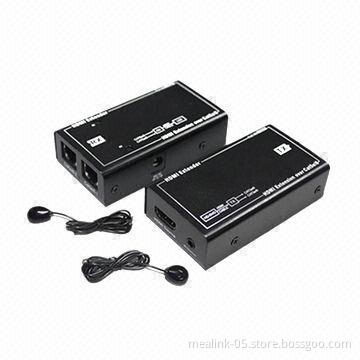 60m HDMI Extender, Over Cat5e/6 Cable with IR, Manufactured by Mealink
